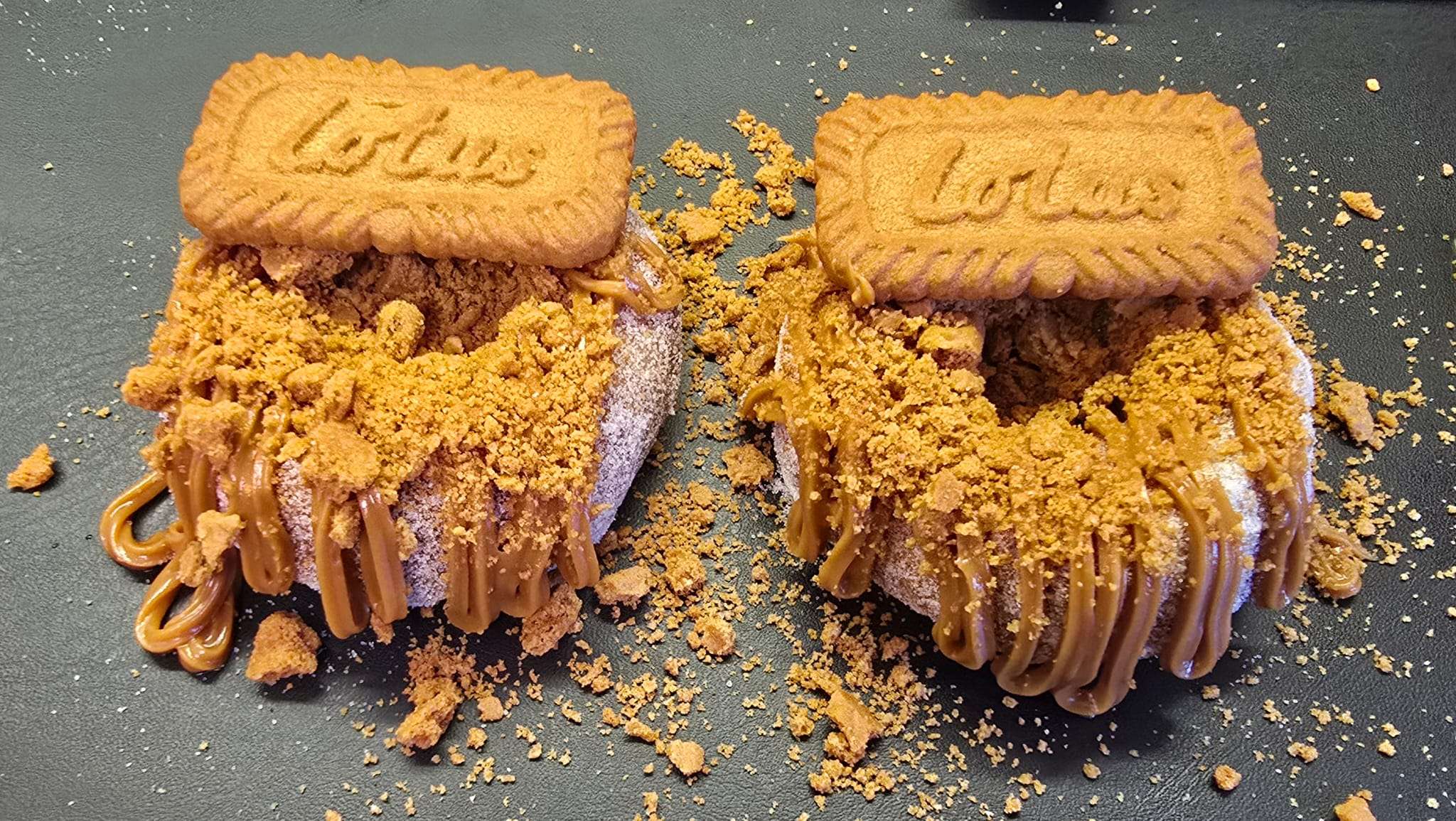 Lotus Biscoff Donuts