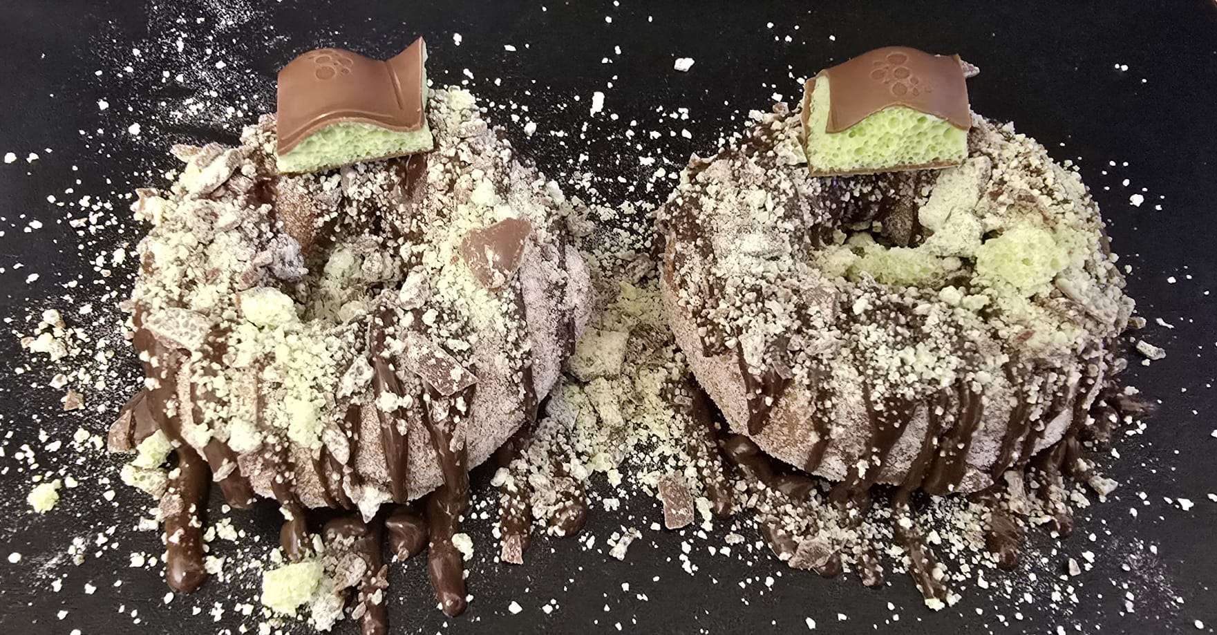 Aero Chocolate Mint Donuts